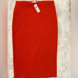 Anthropologie Puckered Pencil Skirt